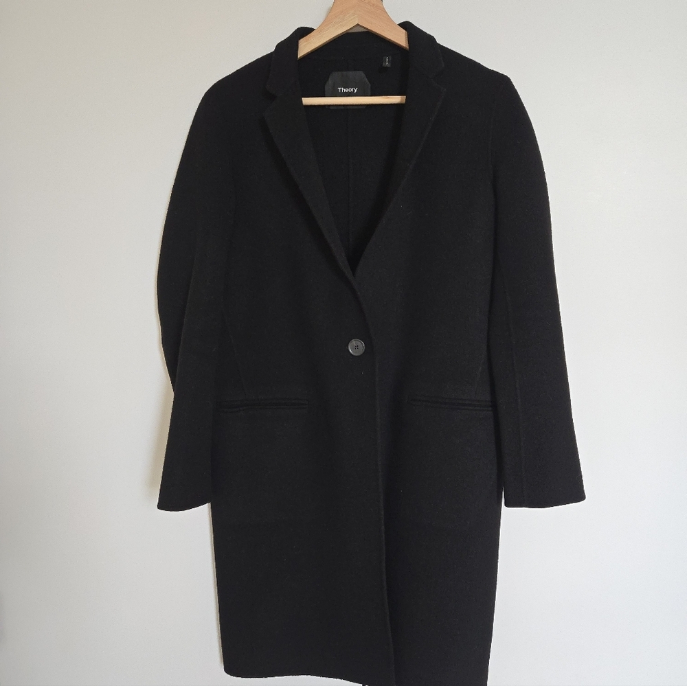 Theory Women's Black Coat